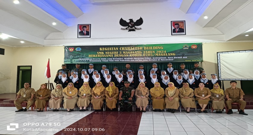 Character Building SMK N 3 Magelang Digelar Enam Hari