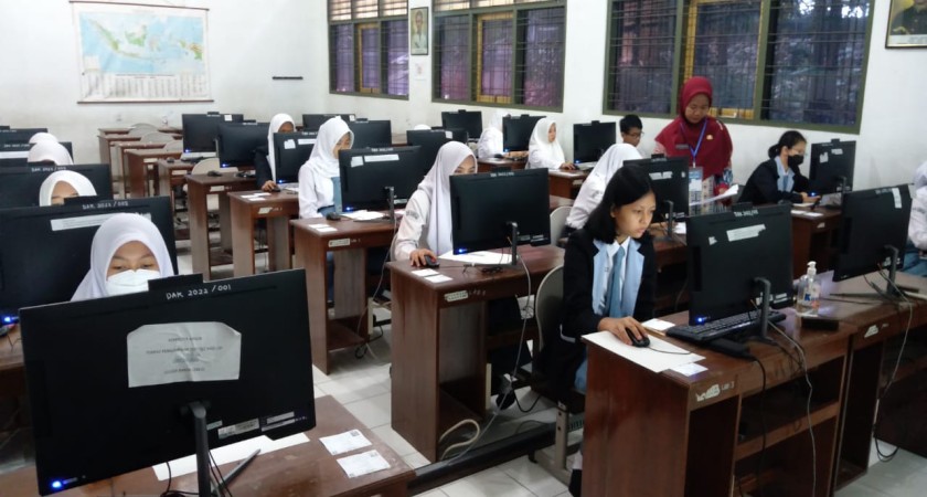 90 SISWA SMK NEGERI 3 MAGELANG IKUTI ASESMEN NASIONAL 2023