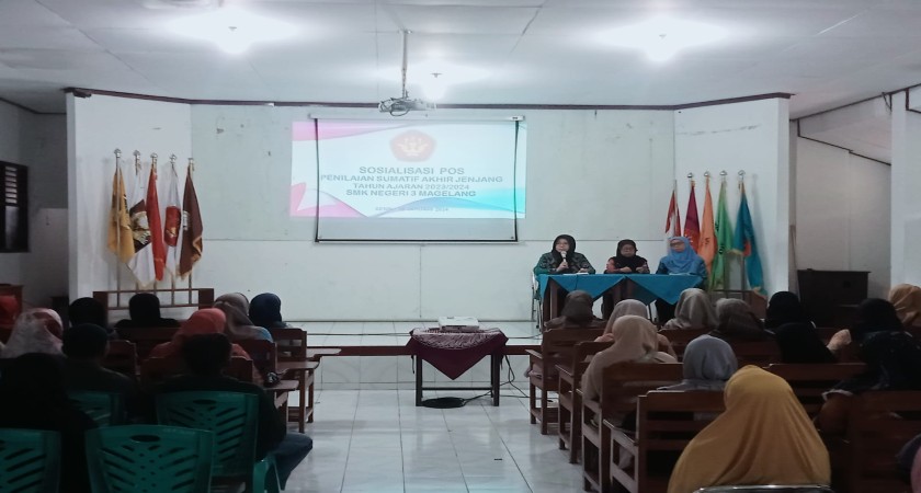 Sosialisasi POS Penilaian Sumatif Akhir Jenjang dan UKK Busana 2024