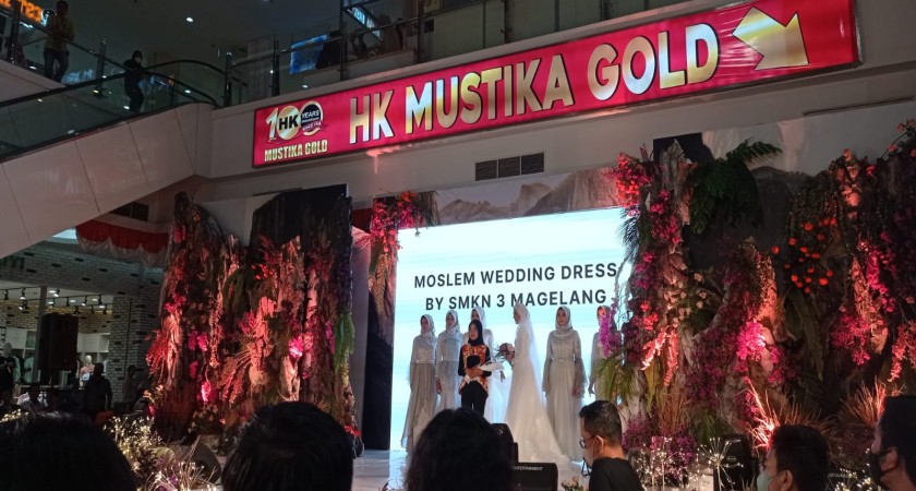 SMK N 3 MAGELANG TAMPIL DI KASMARAN GRAND WEDDING FESTIVAL 2022