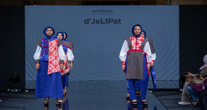 SMK N 3 MAGELANG TAMPIL DI MUSLIM FASHION FESTIVAL (MUFFEST) Atrium Hartono Mall Yogyakarta, 10 April 2022