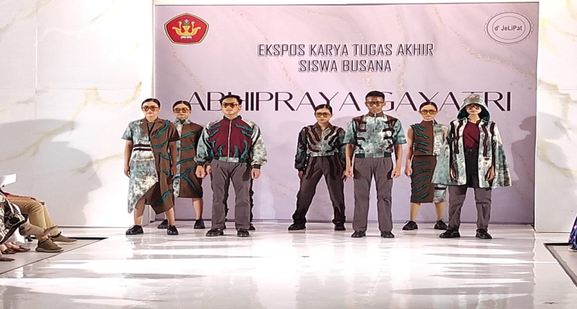 EKSPOS KARYA TUGAS AKHIR SISWA BUSANA TAHUN 2024