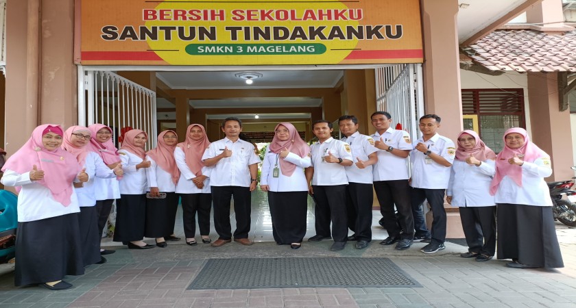 SMK N 3 Magelang Menerima Studi Tiru dari SMK N 1 Windusari