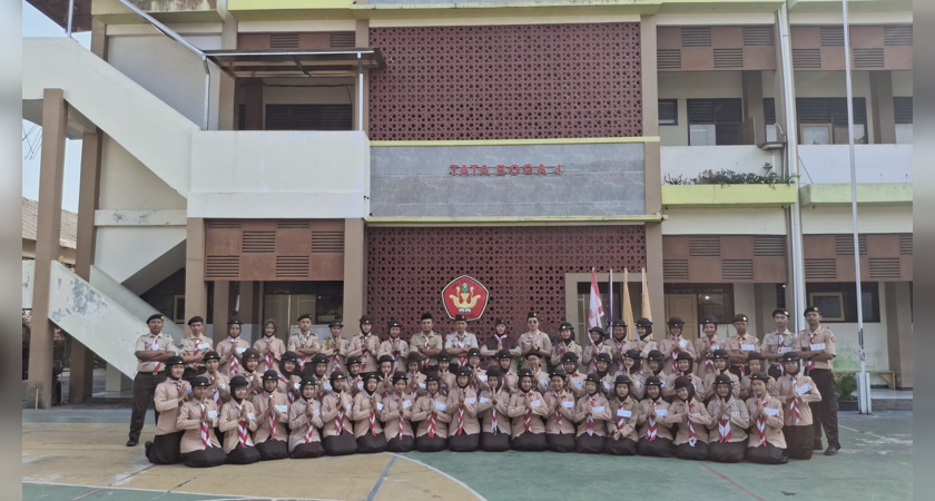Lahir Kader Tangguh, SMK N 3 Magelang Seleksi Calon Dewan Ambalan Panglima & Sekar Kedaton