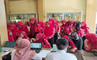 Pelaksanaan Uji Coba SPMB ( Sistem Penerimaan Murid Baru ) tahun  2025 di SMK Negeri 3 Magelang