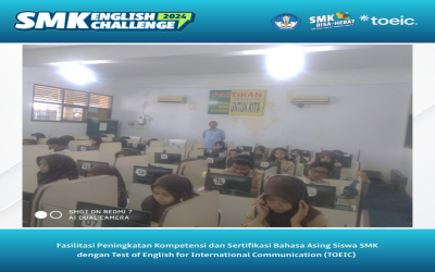Implementasi Sertifikasi Internasional Kemampuan Bahasa Inggris TOEIC 2024 di SMKN 3 Magelang
