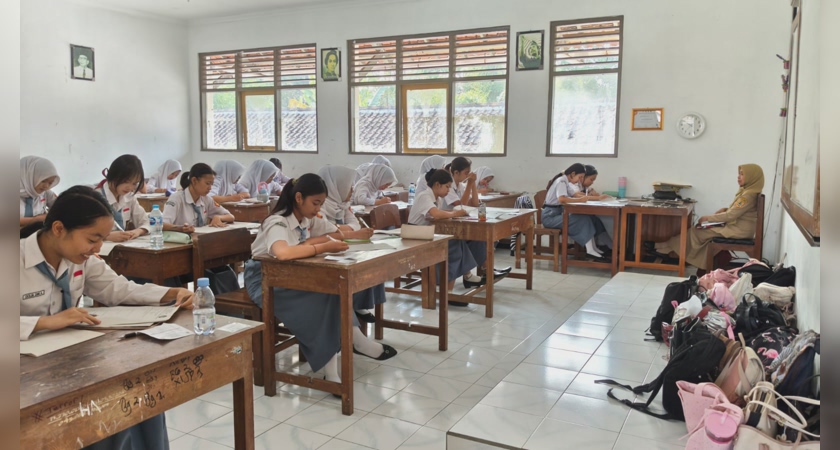 Bekali Murid Sebelum PKL, SMKN 3 Magelang Gelar PSAJ Tulis Kelas XII Lebih Awal